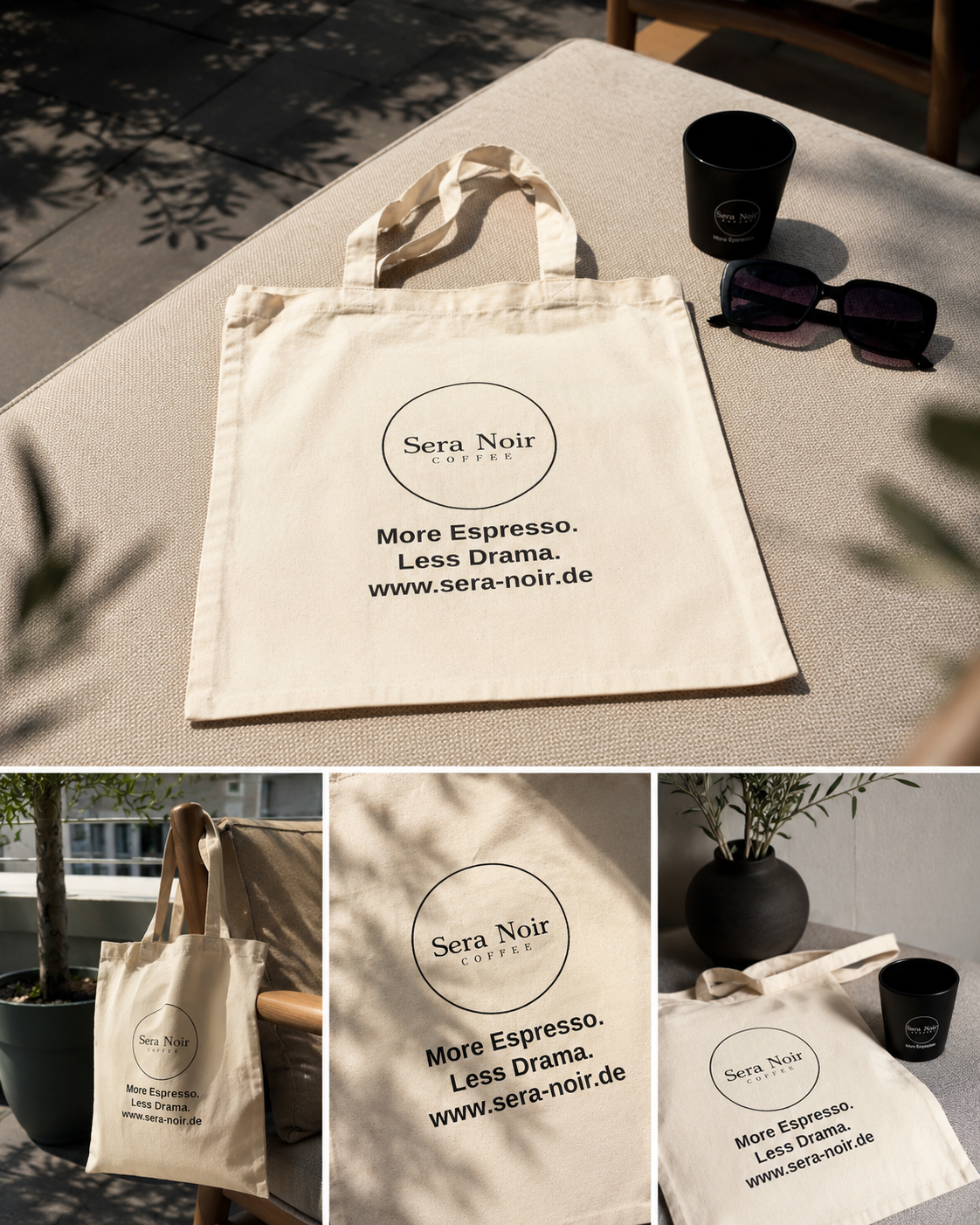 Sera Noir Bag - More Espresso. Less Drama.