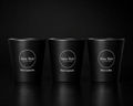 Sera Noir Cups 190 ml - More Collection